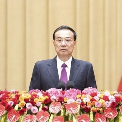 北京举行国庆招待会李克强致辞提港澳台：坚持一国两制九二共识