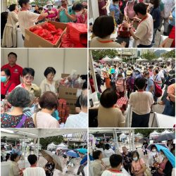 「開心香港」美食市集移師沙田公園繼續舉行。5月7日，香港山東僑界聯合會冒雨繼續與山東兄弟社團在香港山東社團總會展位精心佈置，準備了山東廠家直送的東阿阿膠紅棗和渤海產白玉花膠，提供大額優惠，讓香港市民了解更多山東特產美食。