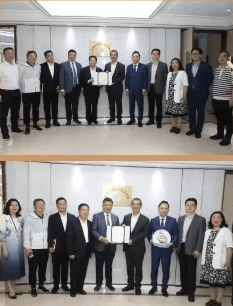 林毅夫先生訪問大灣區進出口商業總會 劉愛麗出席